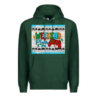 Sports Green weekend plans Premium Hoodie - JahusDesignShop