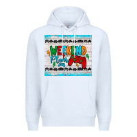 White weekend plans Premium Hoodie - JahusDesignShop