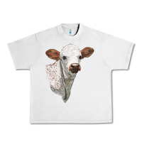 Lunar Rock Texas Longhorn Calf Face Urban Heavy Tee - LillyAllenDesigns