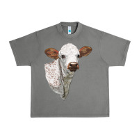 Tornado Texas Longhorn Calf Face Urban Heavy Tee - LillyAllenDesigns