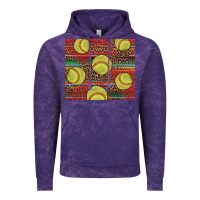 Cloud Purple western softball Vintage Hoodie - AdoDesignShop