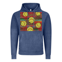Vintage Denim western softball Vintage Hoodie - AdoDesignShop