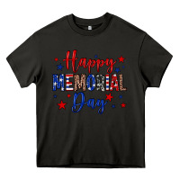 Asphalt Happy memorial day Heavy Core Tee - Neo Western