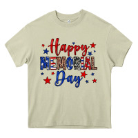Mossy Happy memorial day Heavy Core Tee - Neo Western