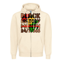 Sandshell black history month Zipper Hoodie - LillyAllenDesigns