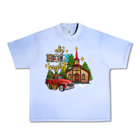 Grape Ice the church  holy night western truck Urban Heavy Tee - AdoDesignShop