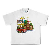 Lunar Rock the church  holy night western truck Urban Heavy Tee - AdoDesignShop