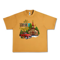 Peanut Butter the church  holy night western truck Urban Heavy Tee - AdoDesignShop