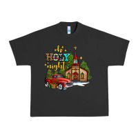 Pigment Black the church  holy night western truck Urban Heavy Tee - AdoDesignShop