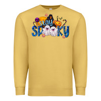 Antique Gold Stay Spooky Premium Sweatshirt - texasbilliewilder