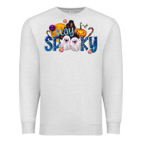 Oatmeal Heather Stay Spooky Premium Sweatshirt - texasbilliewilder