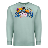 Seafoam Stay Spooky Premium Sweatshirt - texasbilliewilder