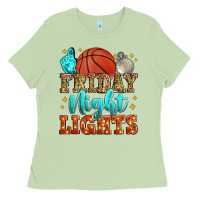 Matcha friday night lights basketball Ladies Tee - Zillion Design Studio