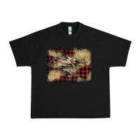 Black buffalo plaid christmas camouflage glitter background Urban Heavy Tee - Jasminsmagicworld
