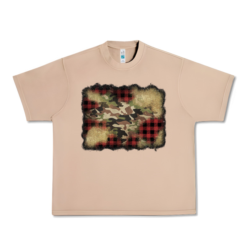 Buffalo Plaid Christmas Camouflage Glitter Background Urban Heavy Tee by Jasminsmagicworld | Teevron