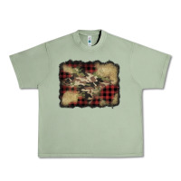 Oil Green buffalo plaid christmas camouflage glitter background Urban Heavy Tee - Jasminsmagicworld