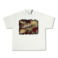 Pistachio buffalo plaid christmas camouflage glitter background Urban Heavy Tee - Jasminsmagicworld