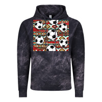 Cloud Black western soccer Vintage Hoodie - AdoDesignShop
