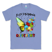 Colony Blue it's ok to be different Classic Tee - MaliasSmallBusiness