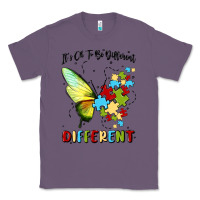 Lavender it's ok to be different Classic Tee - MaliasSmallBusiness