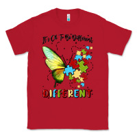 Red it's ok to be different Classic Tee - MaliasSmallBusiness