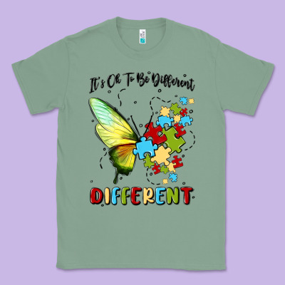 It's Ok To Be Different Classic Tee Designed By Maliassmallbusiness
