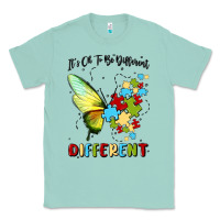 Seafoam it's ok to be different Classic Tee - MaliasSmallBusiness