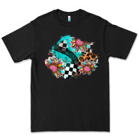 Black race sunflower patches Premium Tee - AdoDesignShop
