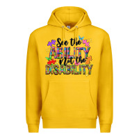 Lemon see the ability not the disability nca Premium Hoodie - NancyCooperArtShop
