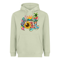 Matcha summer soul Heavyweight Hoodie - NancyCooperArtShop