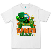 White Gamer chaun st.patricks day Premium Tee - Neo Western