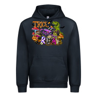 Navy trick rawr treat Urban Hoodie - FaDigitalArtStudio