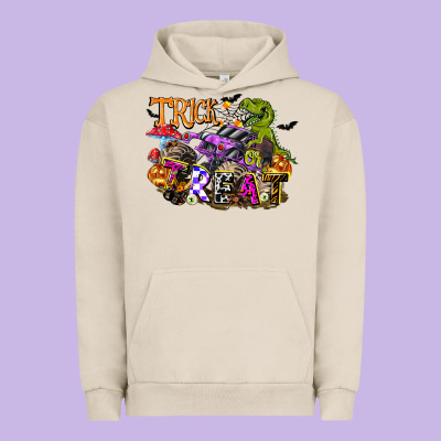 Trick Rawr Treat Urban Hoodie Designed By Fadigitalartstudio