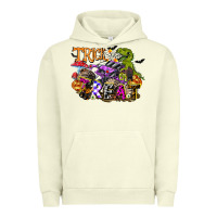 Pigment Pistachio trick rawr treat Urban Hoodie - FaDigitalArtStudio