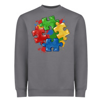 Storm autism puzzles Heavyweight Sweatshirt - MaliasSmallBusiness