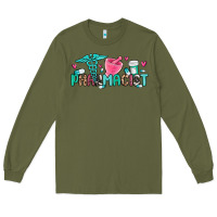 Army Green pharmacist Long Sleeve Tee - MaliasSmallBusiness