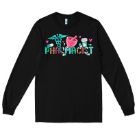 Black pharmacist Long Sleeve Tee - MaliasSmallBusiness