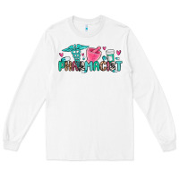 White pharmacist Long Sleeve Tee - MaliasSmallBusiness