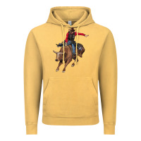 Vintage Mustard western cowboy Vintage Hoodie - AdoDesignShop