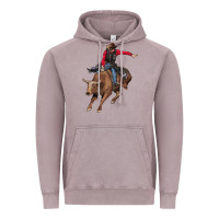 Vintage Zinc western cowboy Vintage Hoodie - AdoDesignShop