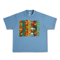 Pebble Blue thanksgiving brushstroke Urban Heavy Tee - BarkalooDesign