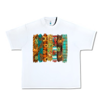 White thanksgiving brushstroke Urban Heavy Tee - BarkalooDesign