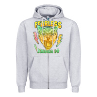 Heather Grey fearless joshua 1 9 cheetah Zipper Hoodie - LillyAllenDesigns