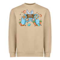 Mushroom boy happy easter Heavyweight Sweatshirt - MaliasSmallBusiness