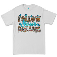 Dove Grey follow your dreams Premium Tee - HRA Design Shop