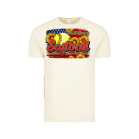 Western American Flag Softball Vintage Tee | Teevron