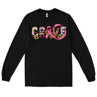 Black brave cancer awareness ribbon Long Sleeve Tee - JahusDesignShop