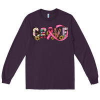 Plum brave cancer awareness ribbon Long Sleeve Tee - JahusDesignShop
