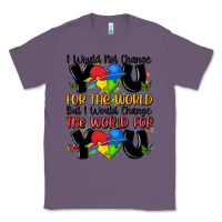 Lavender ı would not change you autism Classic Tee - MaliasSmallBusiness