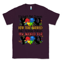 Plum ı would not change you autism Classic Tee - MaliasSmallBusiness